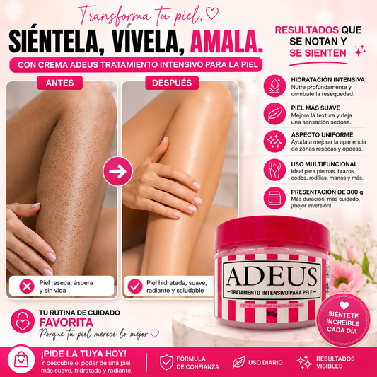 ADEUS CREAM - Tratamiento Intensivo para las Estrías y Manchas