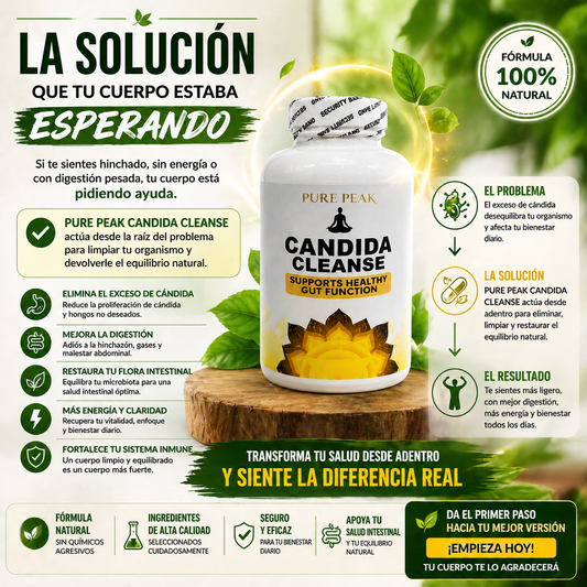 Candida Cleanse Limpieza intestinal