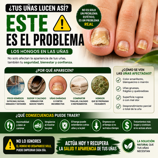 Fuerza Jengibre Cuidado de Uñas