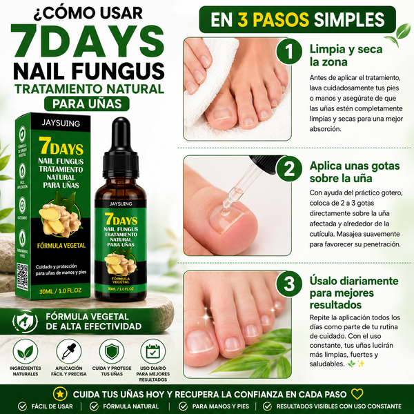 Fuerza Jengibre Cuidado de Uñas