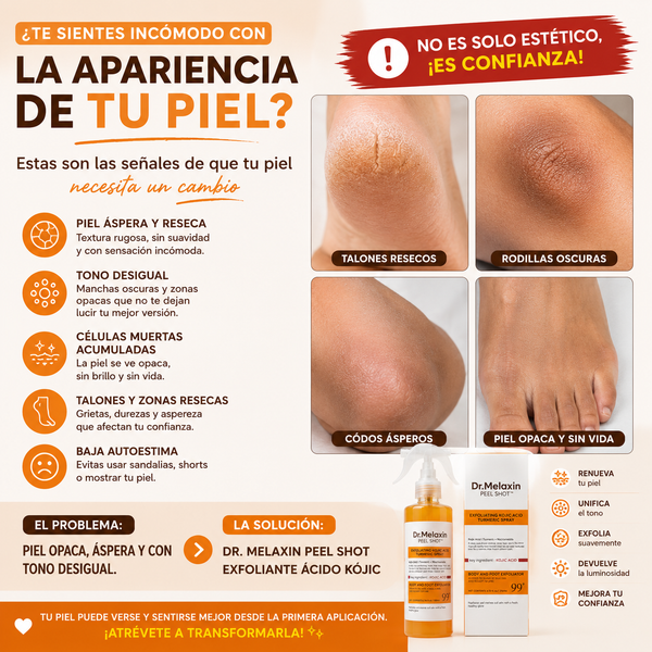 Peel Shot Exfoliante Kójico Cúrcuma