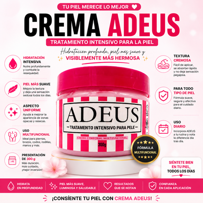 ADEUS CREAM - Tratamiento Intensivo para las Estrías y Manchas