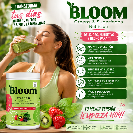 BLOOM Greens & Superfoods Nutrición