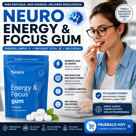Neuro Energy & Focus Gum