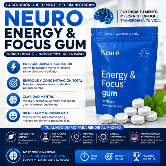 Neuro Energy & Focus Gum