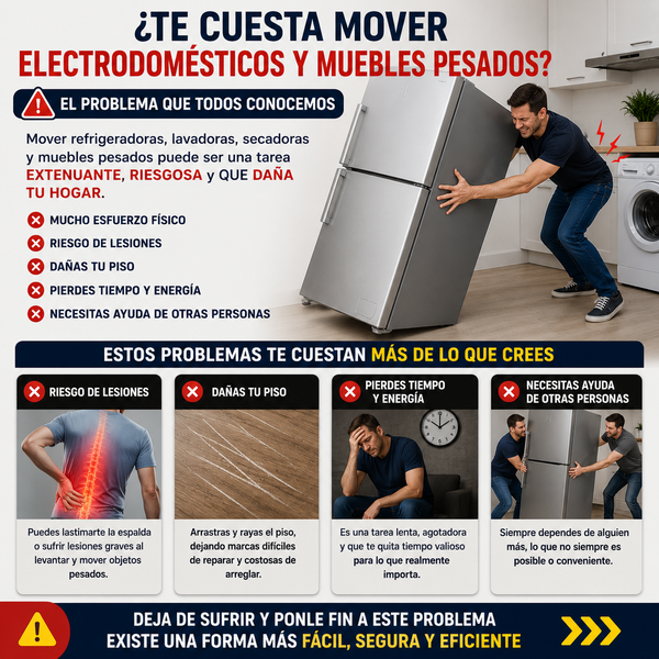 Base Móvil Extensible para Electrodomésticos