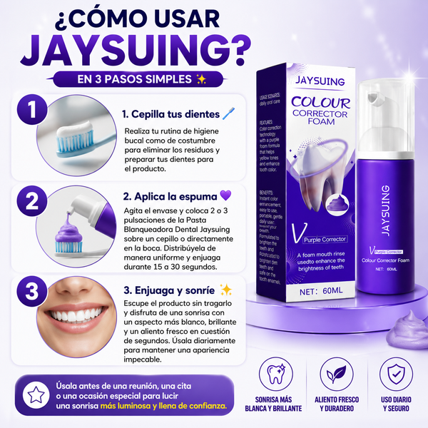 Sonrisa Púrpura Brillante