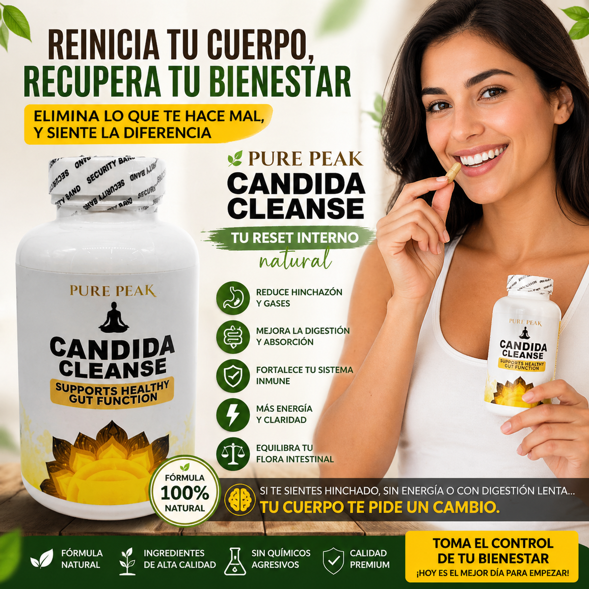 Candida Cleanse Limpieza intestinal