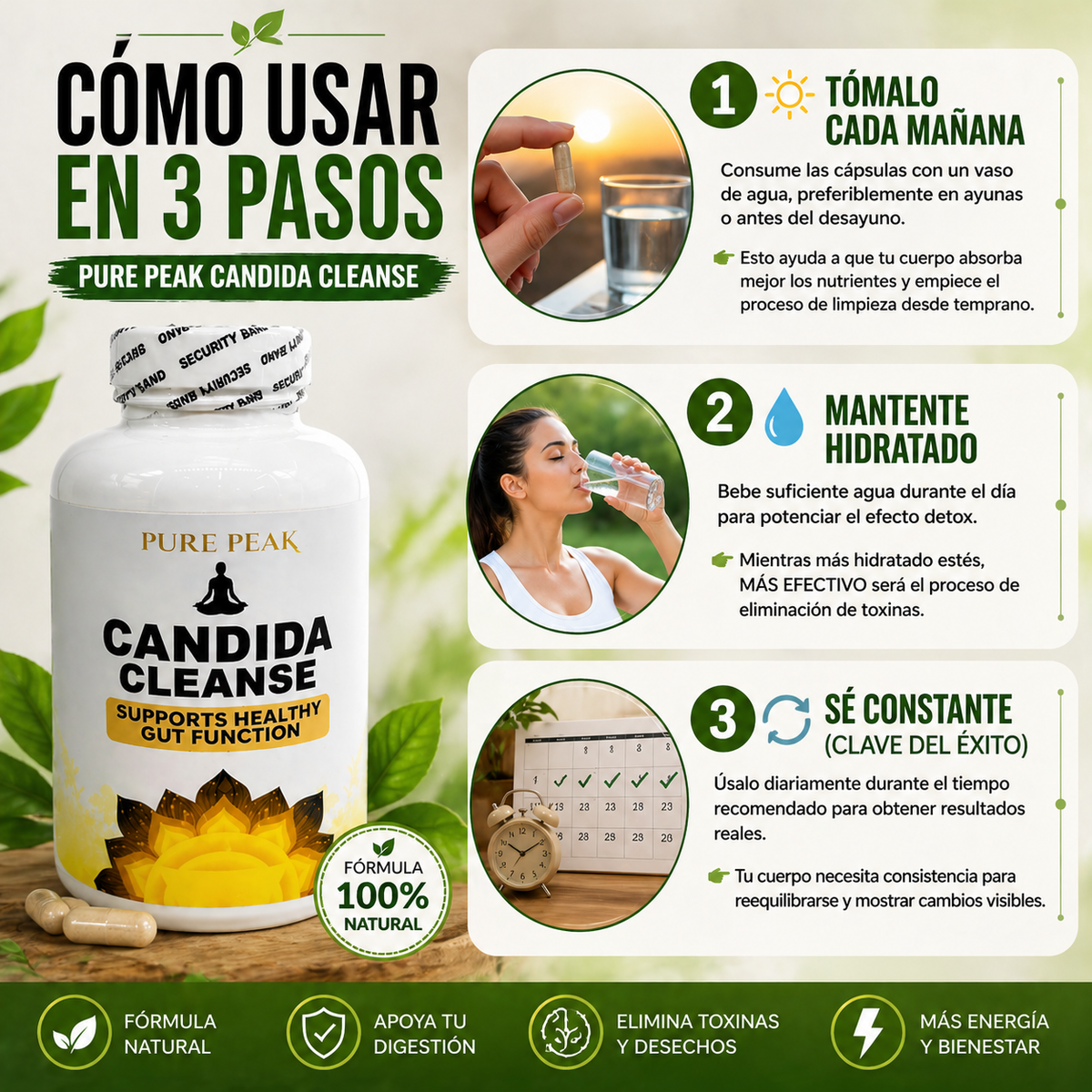 Candida Cleanse Limpieza intestinal