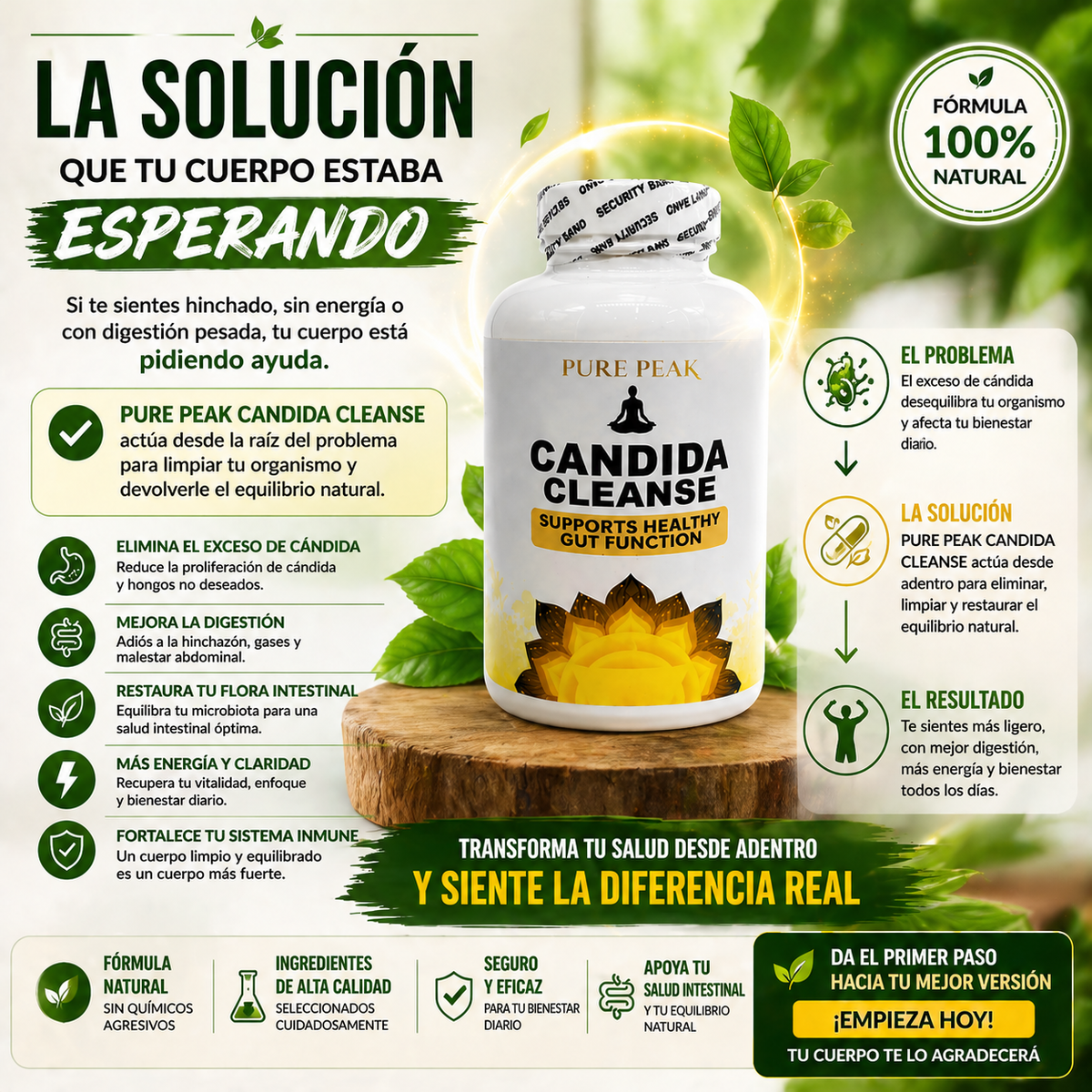 Candida Cleanse Limpieza intestinal