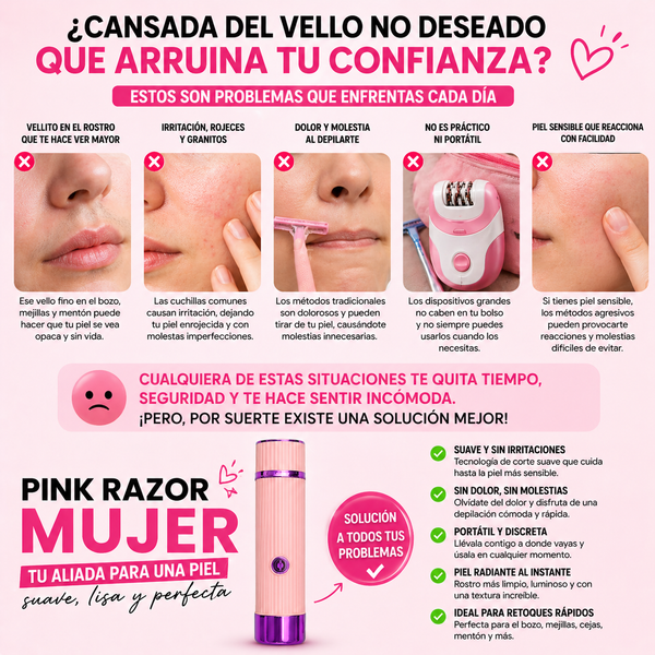 SilkyFace Removedor de Vello Facial