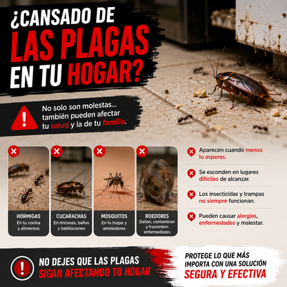 2x1 Pest Reject - Repelente Anti-Plagas
