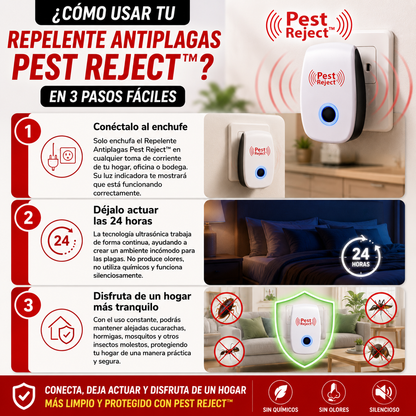 2x1 Pest Reject - Repelente Anti-Plagas