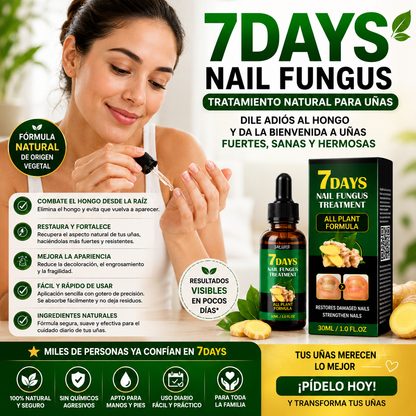 AntiHongos Tratamiento de 7 Dias Nail Fungus