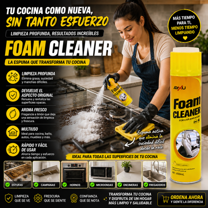 Espuma Limpiadora Multiusos "Foam Cleaner" 650ml
