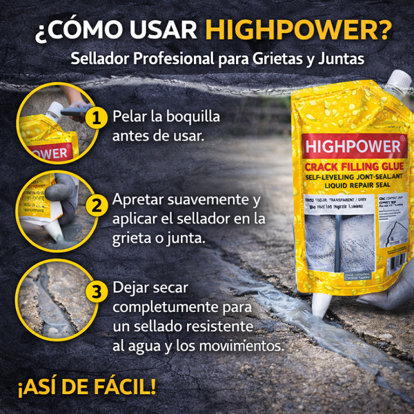 Sellzie Sellador Reparador Rápido de Grietas