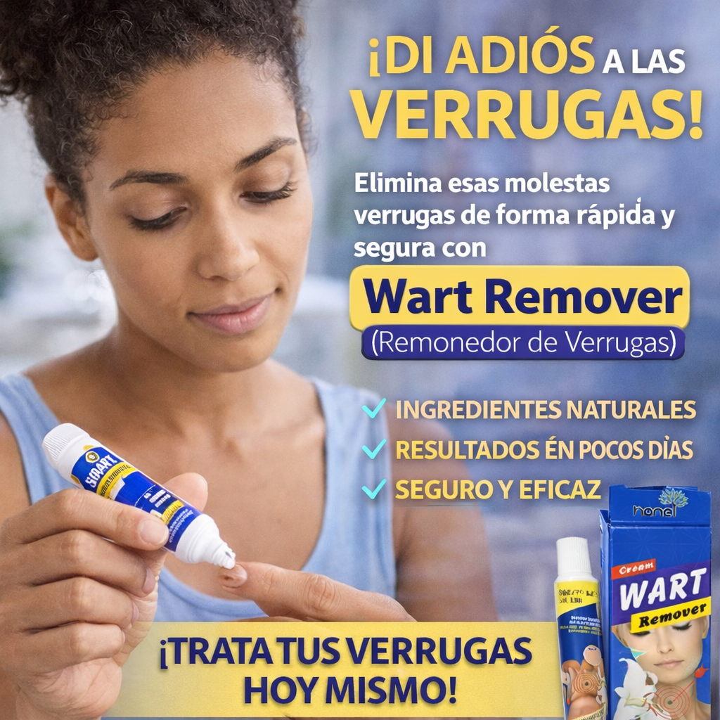 OFERTA 2X1  Wart Remover - Crema Removedora de Verrugas