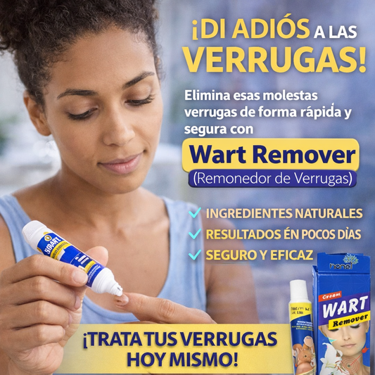 OFERTA 2X1  Wart Remover - Crema Removedora de Verrugas