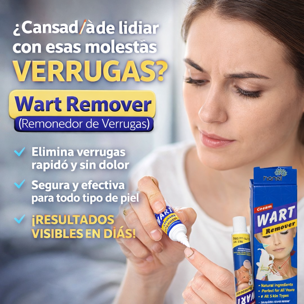 OFERTA 2X1  Wart Remover - Crema Removedora de Verrugas
