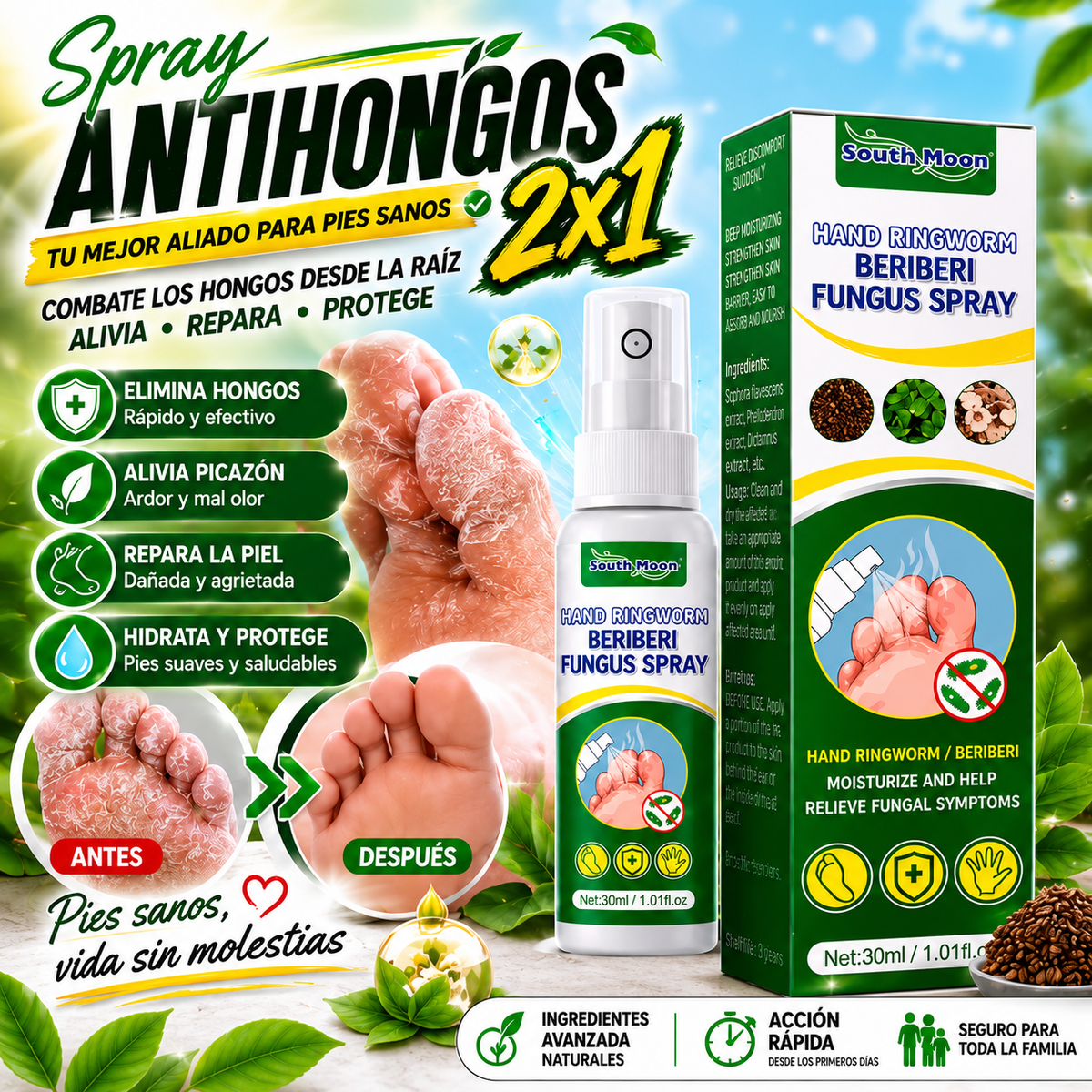 2x1 Spray AntiHongos