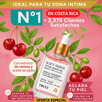 Soft Serve Truly - Aceite Íntimo para Piel Radiante y Suave