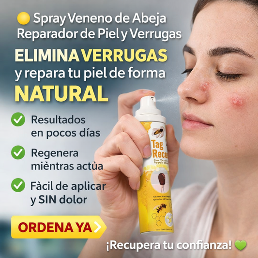 Spray Veneno de Abeja Reparador de Piel y Verrugas
