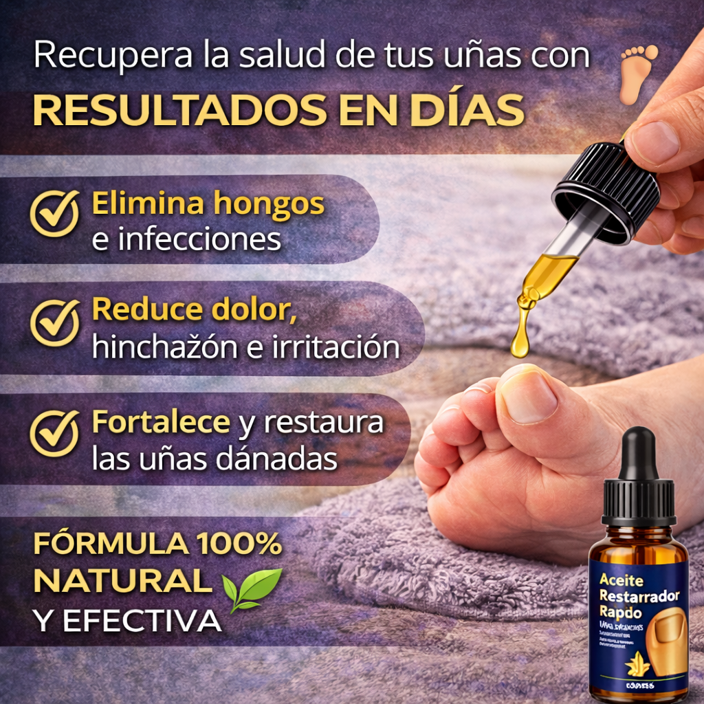 2x1 Aceite Restaurador de Uñas Encarnadas