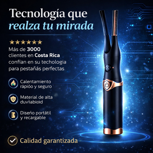 Rizador de Pestañas Eléctrico Recargable