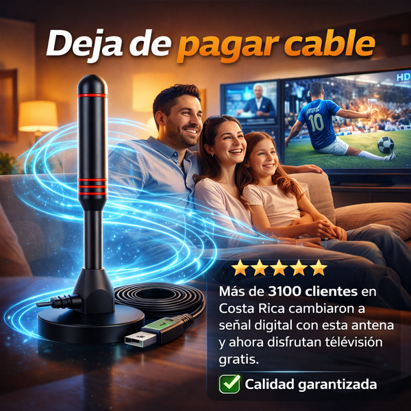 Antena HD Interior Poderosa