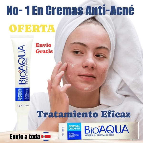 Crema Anti Acné "Bioaqua" OFERTA 2X1