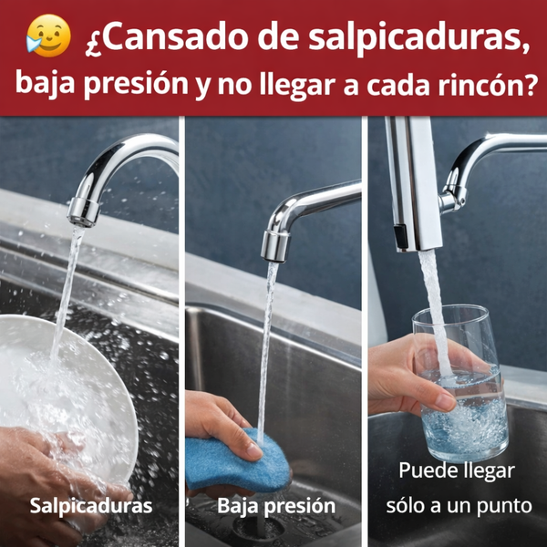 Grifo Ahorro Fácil Multifuncional