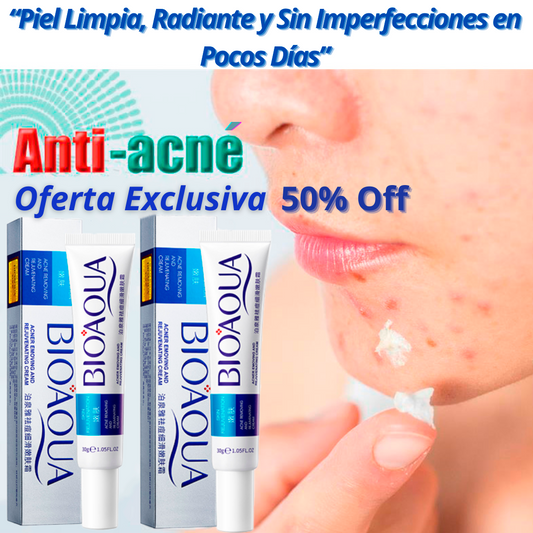 Crema Anti Acné "Bioaqua" OFERTA 2X1