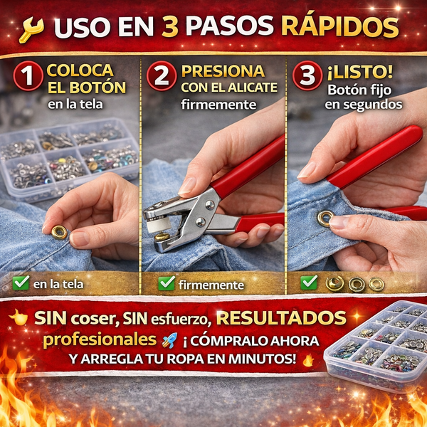 Botones de Presión ColorMix Kit