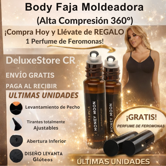 Body Faja Moldeadora (Alta Compresión 360°) + Obsequio 😍 Oferta solo por este Mes