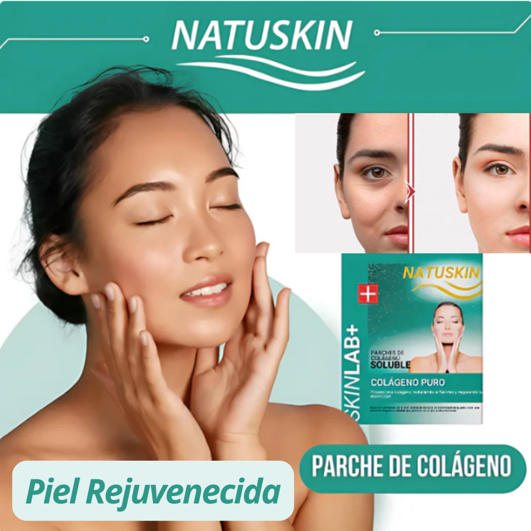 Parches de Mascarilla Soluble de Colágeno Hidrolizado (6 Pares - 12 Piezas)