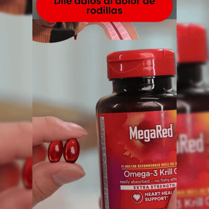 MegaRed Krill Corazón Fuerte Diario