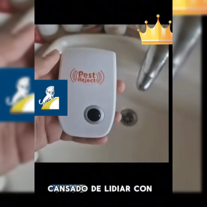 Repelente Ultrasónico Jardín Pro Plus