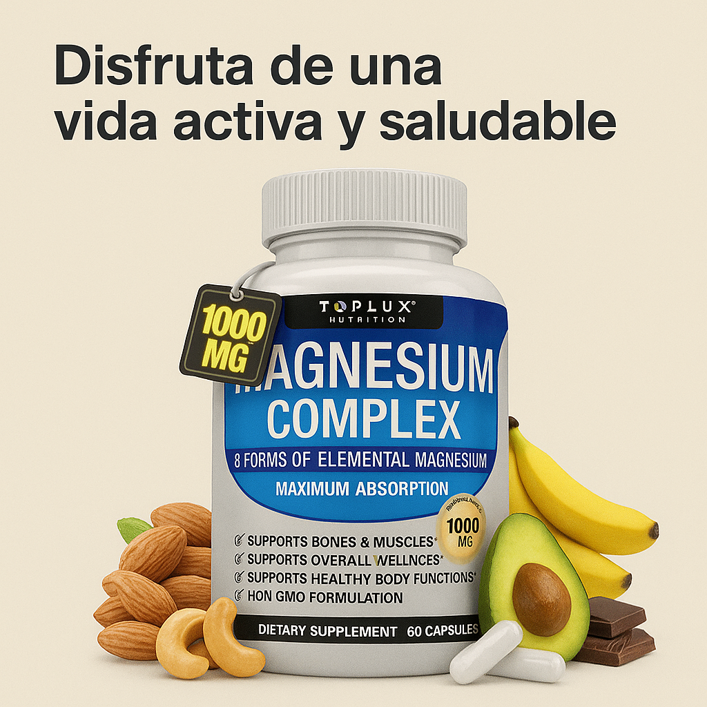 Magnesio Vital Complex 7 en 1 - 90 Capsulas