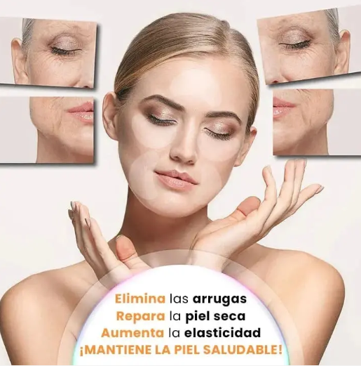 Parches de Mascarilla Soluble de Colágeno Hidrolizado (6 Pares - 12 Piezas)