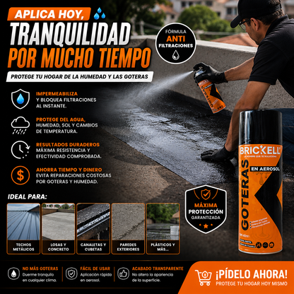 Spray Impermeabilizante Profesional (Para todo tipo de Superficies)