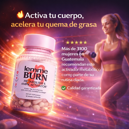 Lemme Burn - El quemador #1 de Grasa entre Mujeres que no logran bajar de peso🔥