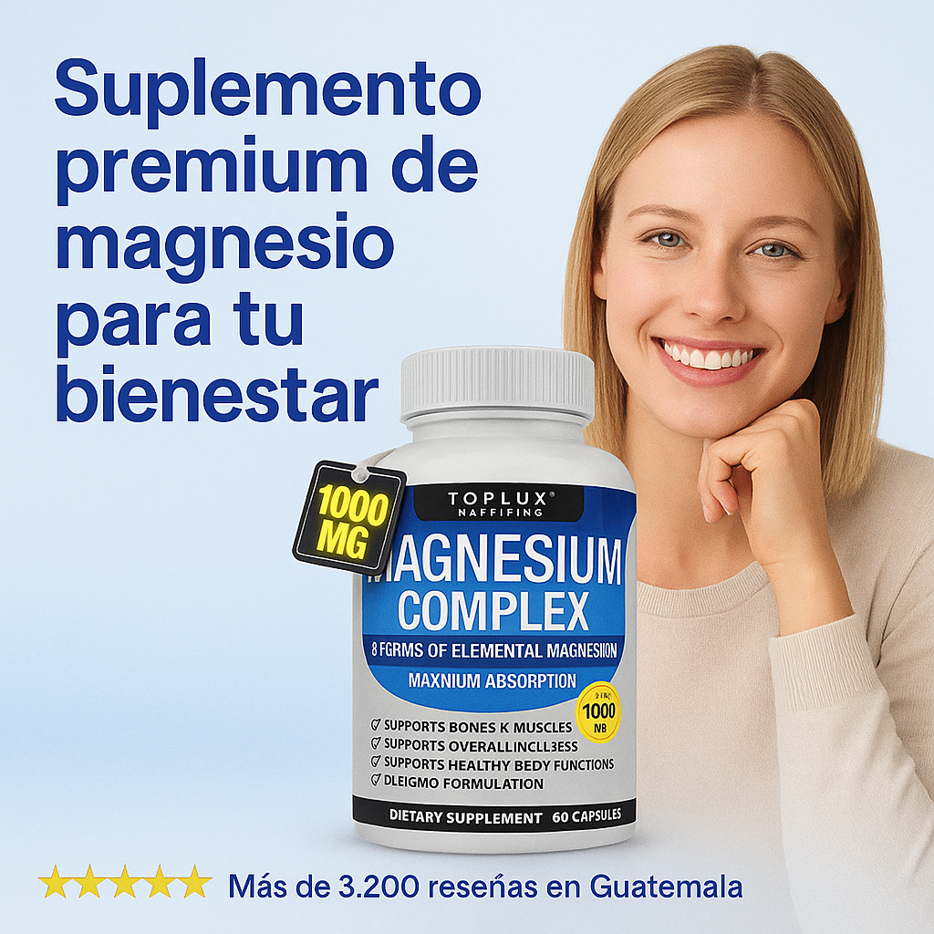 Magnesio Vital Complex 7 en 1 - 90 Capsulas