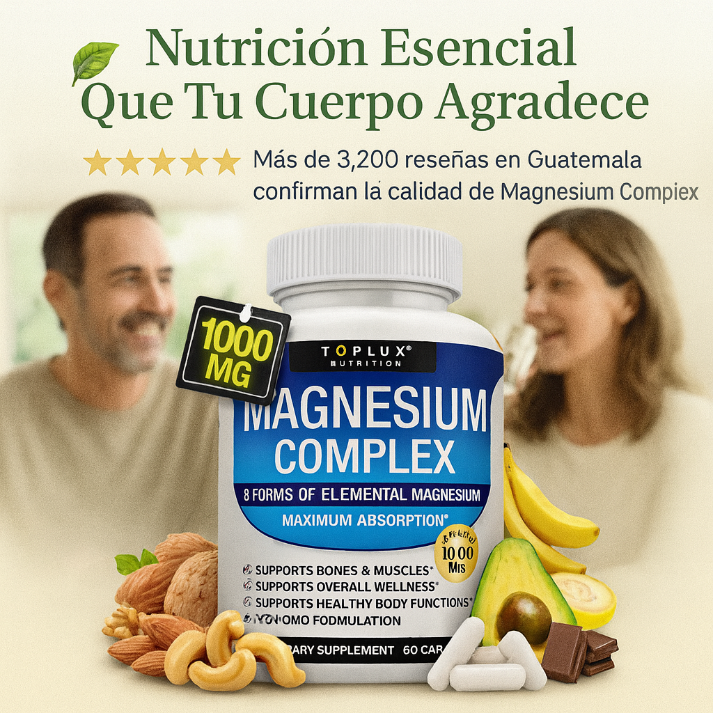 Magnesio Vital Complex 7 en 1 - 90 Capsulas