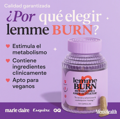 Lemme Burn - El quemador #1 de Grasa entre Mujeres que no logran bajar de peso🔥
