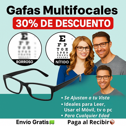 Lentes Inteligentes de Lectura Multifocales