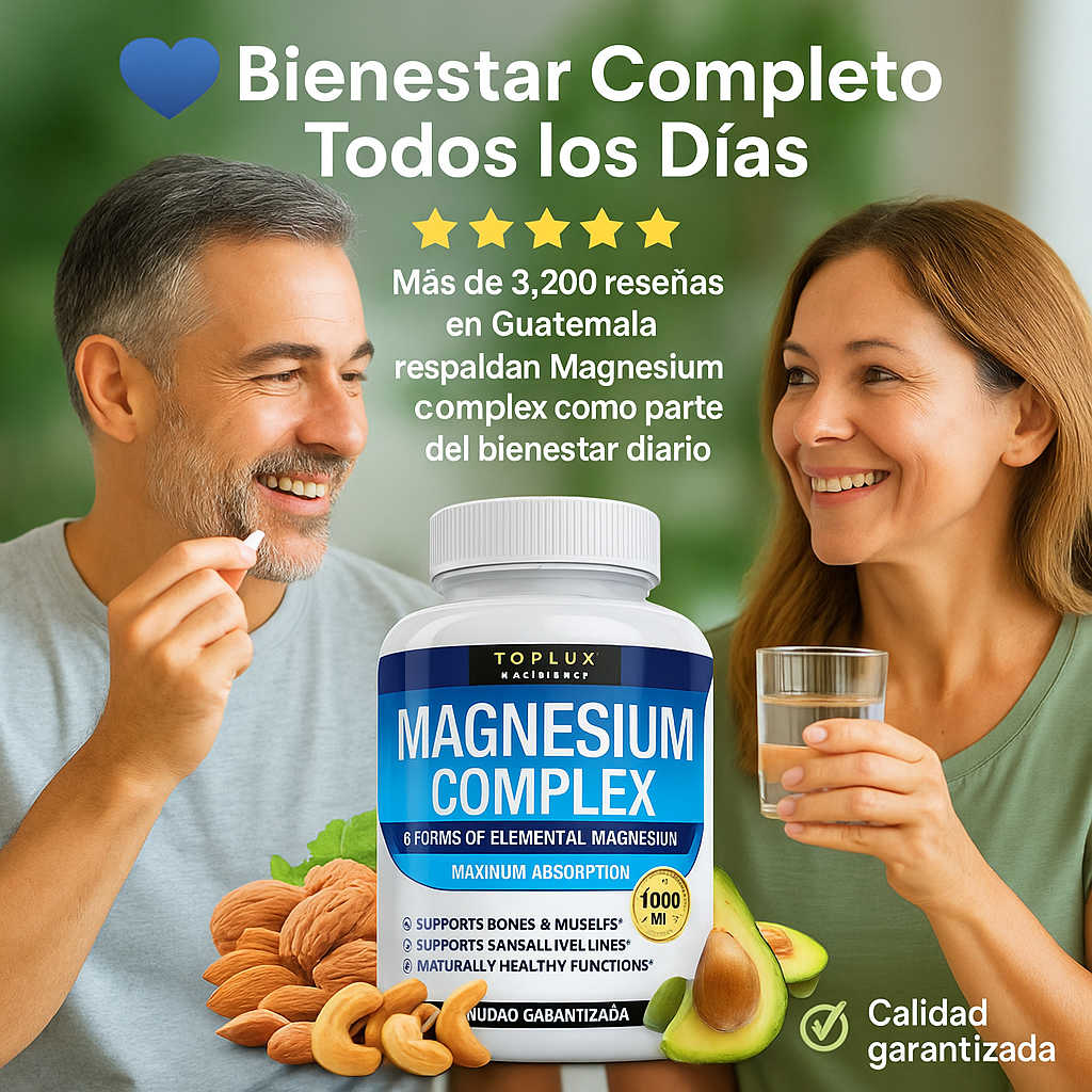 Magnesio Vital Complex 7 en 1 - 90 Capsulas