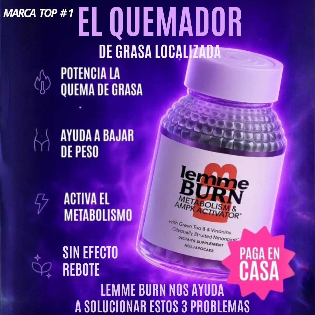 Lemme Burn - El quemador #1 de Grasa entre Mujeres que no logran bajar de peso🔥