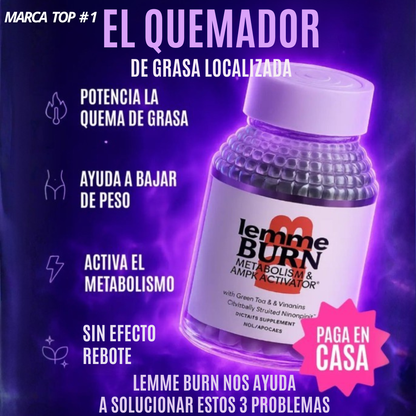Lemme Burn - El quemador #1 de Grasa entre Mujeres que no logran bajar de peso🔥