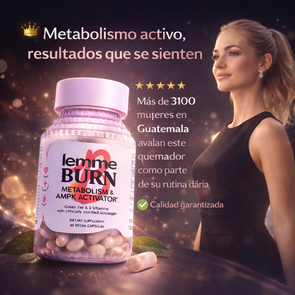 Lemme Burn - El quemador #1 de Grasa entre Mujeres que no logran bajar de peso🔥